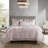 5 Piece Crinkle Comforter Set Blush-113361467