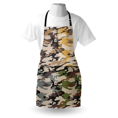 No Pattern Bib Apron