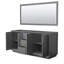 Strada 71'' Double Bathroom Vanity Base Only-765425144