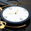 Horloge murale décorative à quartz avec pendule, conception de note de musique silencieuse à piles pour le salon, la cuisine, la chambre et la décoration
