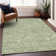 Premium Machine Washable Prisco Green Rug