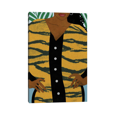 Her Style II by Alonzo Saunders - Wrapped Canvas Painting