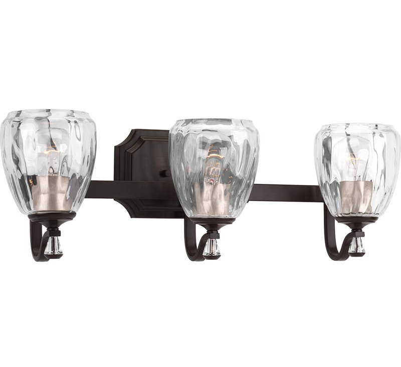 Aadian 3 - Light Dimmable Vanity Light, Antique Bronze