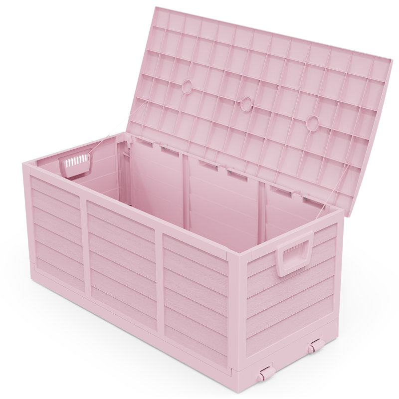 Couvercle de rangement extérieur pliable 75 gallons, Rose