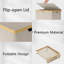 Bamboo Laundry Room Organizer