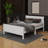 Dovidio Wood Platform Bed Frame with Headboard-653515525-653515531