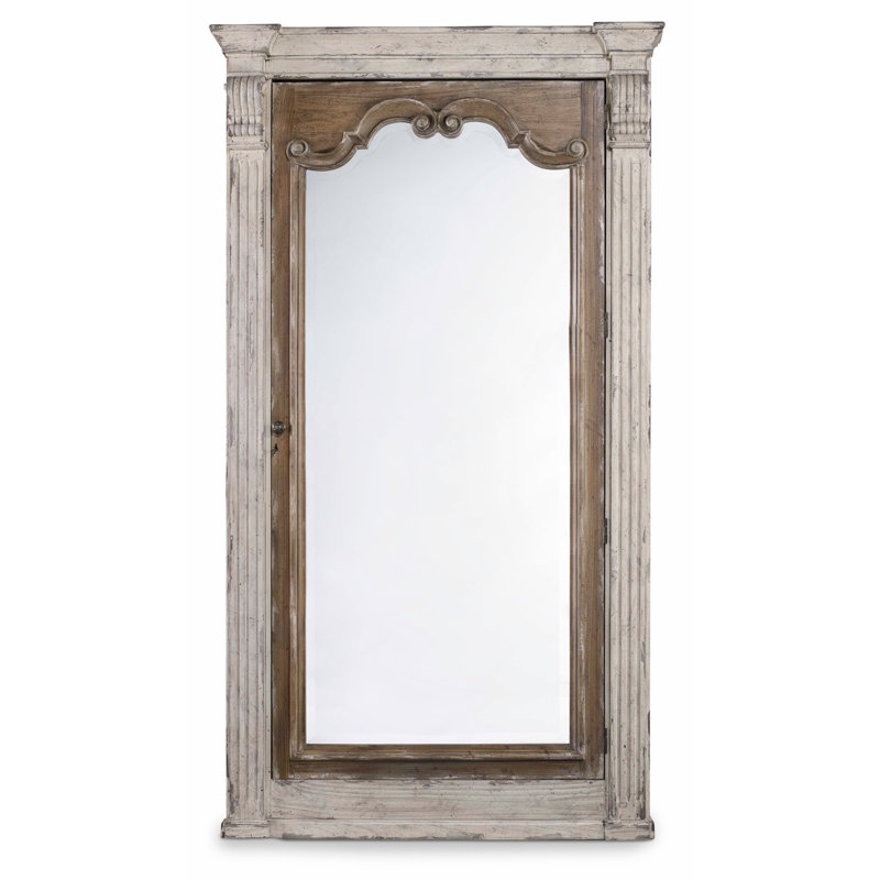 Chatelet Solid And Engineered Wood Beveled Mirror