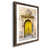 Papier, cadre noyer
