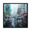 « montréal turquoise pluie », impression sur toile-71996408-72001741-72001742