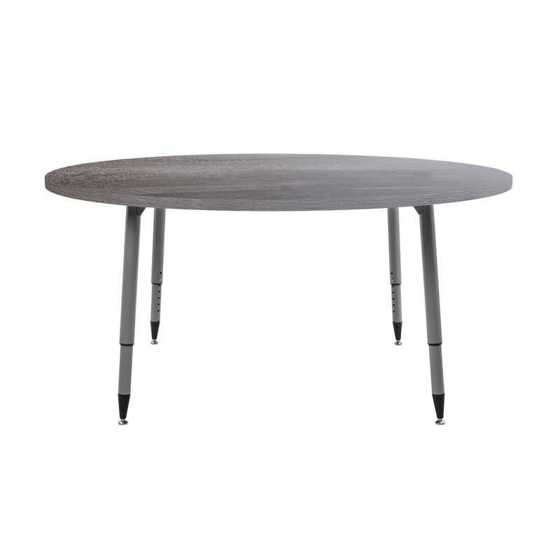 Table d'activité 48 po Adapte, 60 po x 36 po, Bois gris / argent