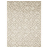Linen Geometric Area Rug