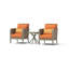 Set Of 2 Sunbrella® Outdoor Club Chairs And Side Table-1689910257