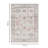 Heredity Traditional Vintage Bordered Multi Indoor Area Rug-1084601181