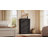 Farmhoue 48.27'' Tall 5-Drawer Wood Dresser for Bedroom, Large Storage Dresser with Double Rustic Handles, 31.5'' W Black Wood Dresser with Solid Legs, Chest of Drawers for Living Room, Hallway, Closet-2078280291