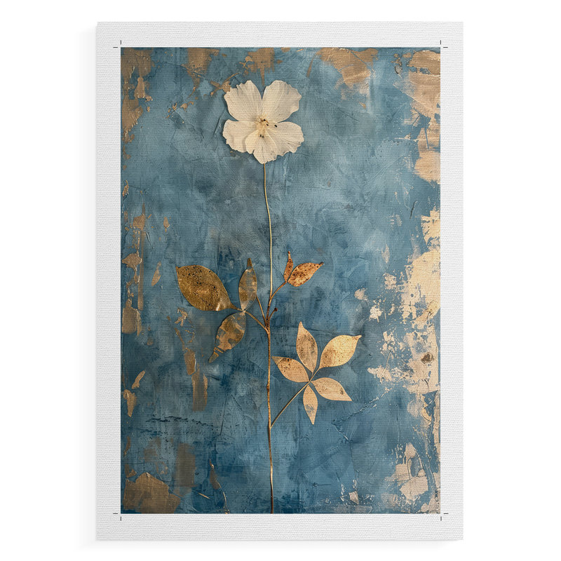 FLORAL Series XLIV - Impression sur toile seulement - NON-CADRE, H 12 po x l 8 po