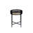 Colson Black Finish End Table