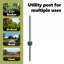 Fence Posts 5 Pcs U-Channel Steel-310965873-310965837