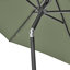 Hatten Riva Premium 3m Traditional Round Parasol-114247726