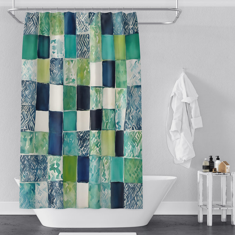 Rideau de douche Debden, H 72 po x l 70 po