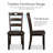 4-Person Solid Wood Dining Set-86866469