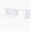 Lit escamotable avec bureau rotatif Murphy