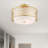 Mance Fabric Semi Flush Mount-552080582-552080579