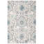 Tapis damassé crème / gris clair Christa-353413912