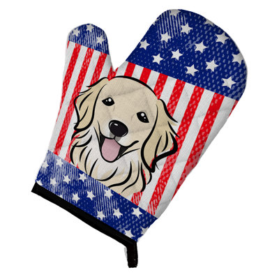 Le four caroline et le four de récupération doré American Flag