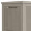 Balconera 320 Gallon Resin Deck Box,Grey-102555497
