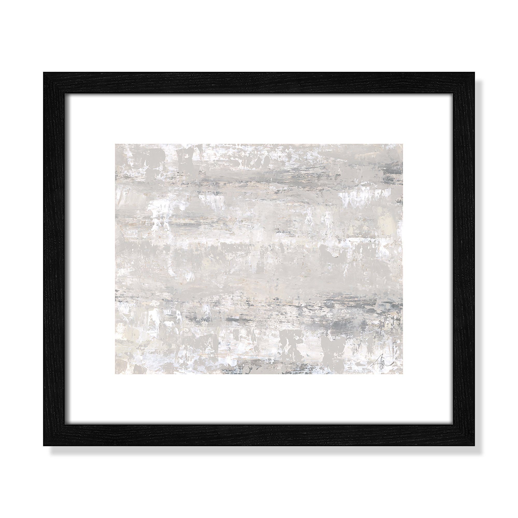 Desert Winds by Filippo Ioco - Print, Black Wood Framed Paper, 13" H x 15" W x 0.75" D