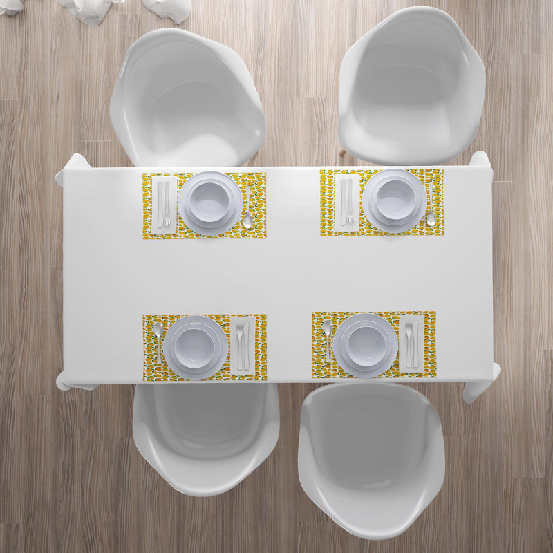 Polyester Food & Drink Rectangle Placemat