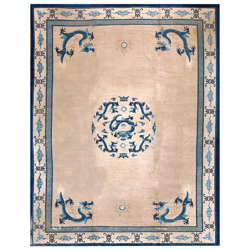 Antique Chinese Peking Rug 11' 10" x 15' 6"