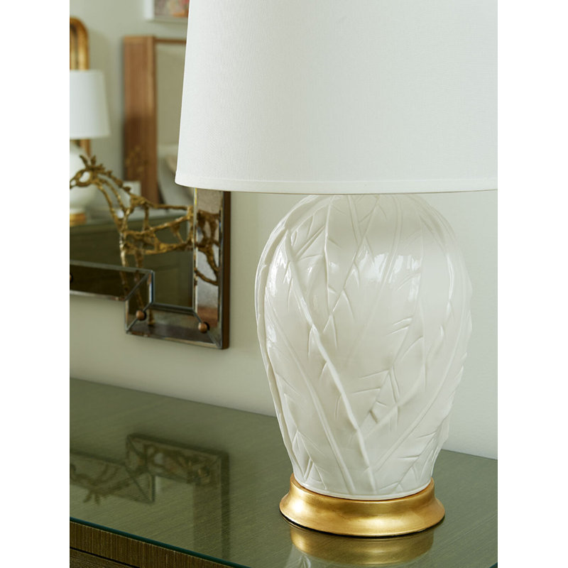 Tobacco Leaf Lamp Without Shade