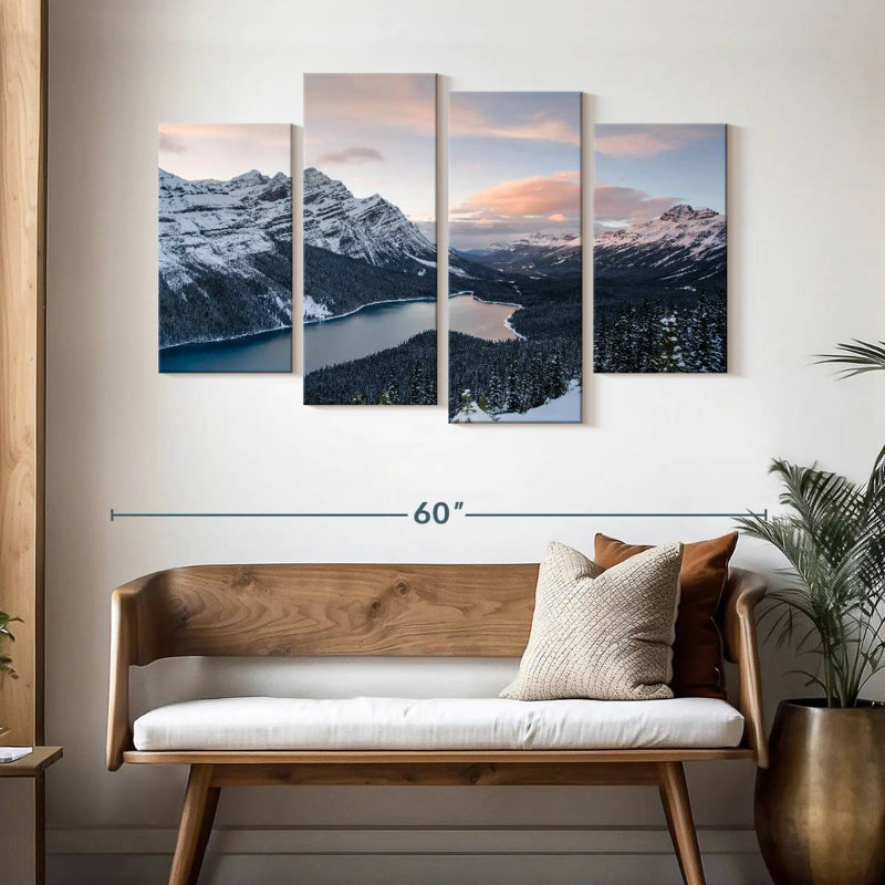 Alvord Banff Park Winter, H 32 po x l 52 po