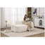 LY-048 Chaise longue en chenille courbée moderne, canapé-lit avec siège profond et coussin, canapé-lit compressé pour salon et appartement-2042394310