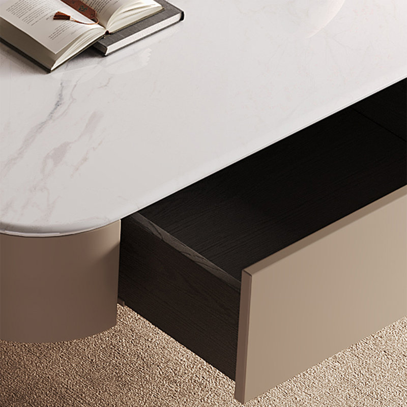 Table basse simple en pierre micro-cristalline