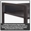 154cm H x 30cm W Metal Bookcase-691915414