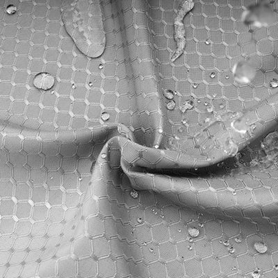 Rideau de douche Waffle Weave Polyester