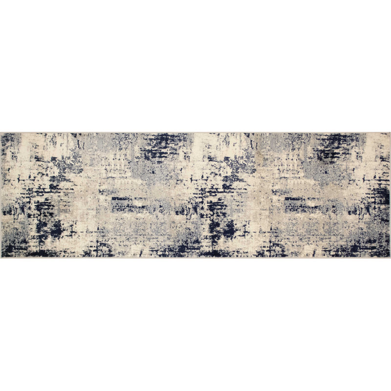 Kelson Abstract Indoor Rug, Runner 2'7" x 8'