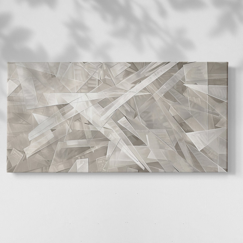Série abstraite 1 # XXIV - Toile tendue avec châssis