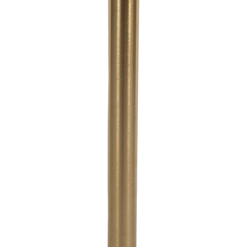 Layla Marble End Table - Side Table Perfect for Any Living Room, Bedroom, or Office, Gray/Gold