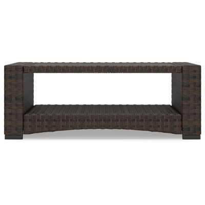 Frachia Rectangular Plastic/Resin Outdoor Coffee Table