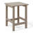 Lucus Weather Resistant Poly Adirondack Chair with Side Table-289715640