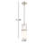 Great Smoky 1 - Light Single Drop Pendant Pendant-2052703296-2052703298-2052703300