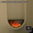 31.50"Black U-shaped Embedded Simulated lame Decorative Electric Fireplace-118373412