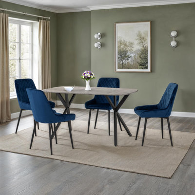 Mizel 4 - Person Dining Set