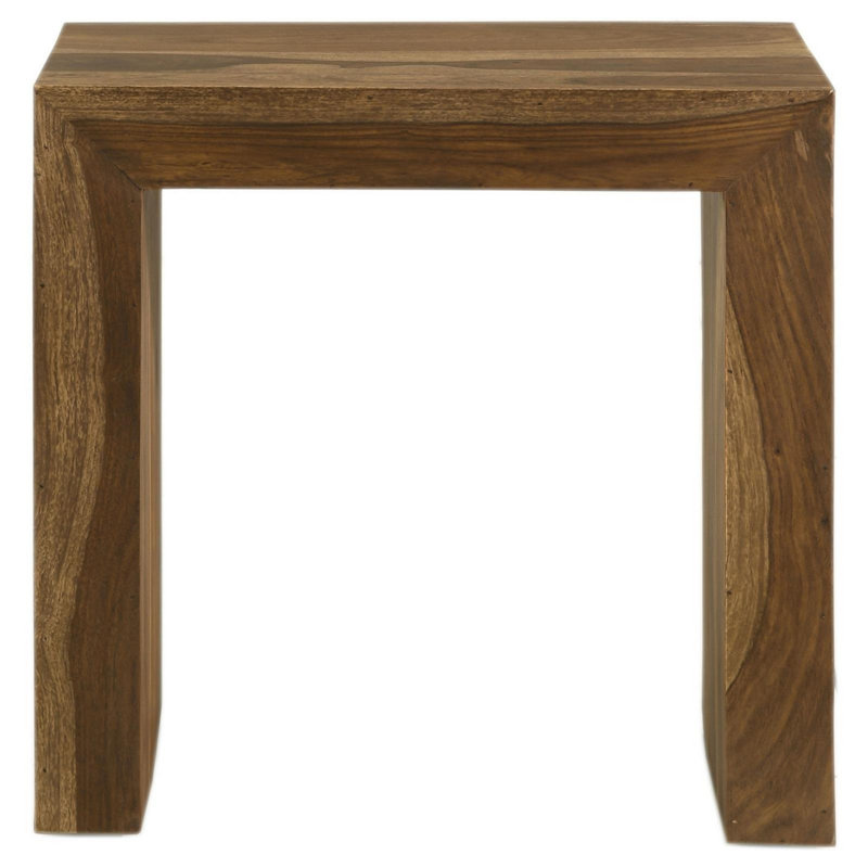 Table de bout en bois massif Breege