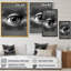 «Dany Eye In Circular Infinity III», reproduction sur toile-87372649-87372652