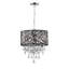 Luminaire suspendu cylindrique à 4 lumières Chadyeane