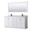 Ensemble de meuble-lavabo double 72 "avec miroir Avery-41604575-80212819